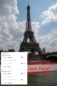 Eiffelturm - fast direkt erreichbar